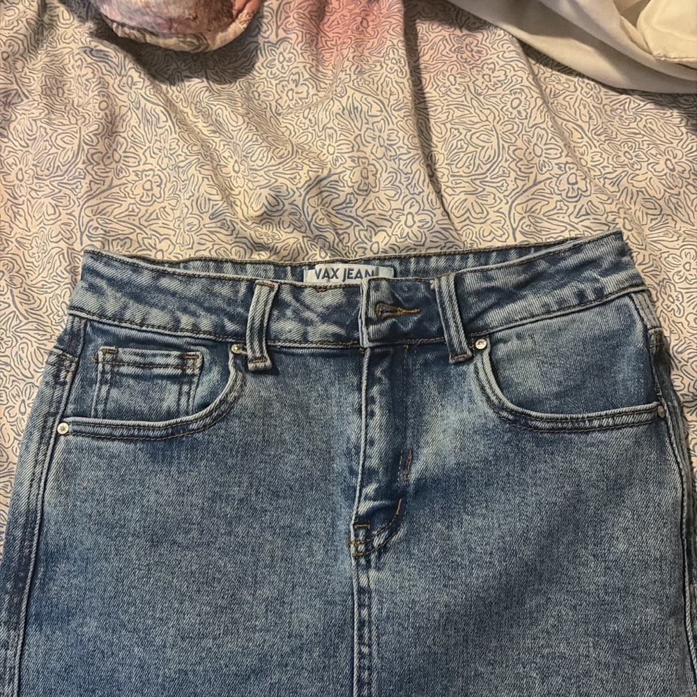 Wax Jean High-Rise Light Blue Denim Jeans